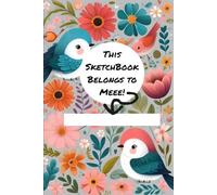 This SketchBook Belongs to Meee!: Sketch Book for kids, pencil drawing, colouring pencils and pen drawing! A great gift!