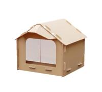 This sleeping bag tent is made of thick PP for homeless cats and will not get wet even in rain or snow