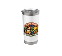 This Social Anxiety is Chronic But The Book is Iconic Funny Stainless Steel Insulated Tumbler