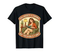 This Social Anxiety is Chronic But The Book is Iconic Woman Value Graphic T-Shirt