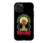 This Social Studies Teacher Loves Brains School Halloween Case for iPhone 11 Pro