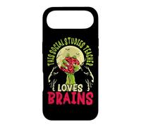This Social Studies Teacher Loves Brains School Halloween Case for iPhone Air