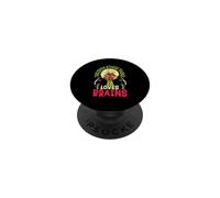 This Social Studies Teacher Loves Brains School Halloween PopSockets Adhesive PopGrip