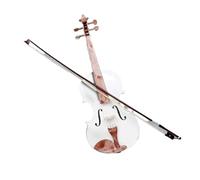 This Solid Wood 4/4 Size Marbled Violin Is Perfect For Playing And Performing. Violin