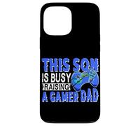 This Son Is Busy Raising Gamer Dad Game Controller Gaming Case for iPhone 13 Pro Max