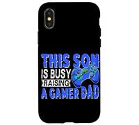 This Son Is Busy Raising Gamer Dad Game Controller Gaming Case for iPhone X/XS