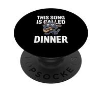 This Song Is Called Dinner Cat Music PopSockets Adhesive PopGrip