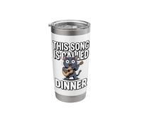 This Song is Called Dinner Cat Music Stainless Steel Insulated Tumbler