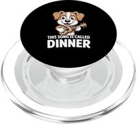 This Song Is Called Dinner Dog Lover PopSockets PopGrip for MagSafe