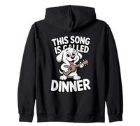 This Song Is Called Dinner Dog Lover Zip Hoodie