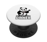 This Song Is Called Dinner Panda Lover PopSockets Adhesive PopGrip