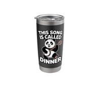 This Song is Called Dinner Panda Lover Stainless Steel Insulated Tumbler