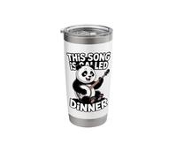This Song is Called Dinner Panda Lover Stainless Steel Insulated Tumbler