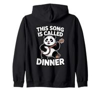 This Song Is Called Dinner Panda Lover Zip Hoodie