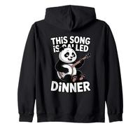 This Song Is Called Dinner Panda Lover Zip Hoodie