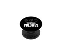 This Speaks Volumes Math Geometry Teacher Formula Math Lover PopSockets Adhesive PopGrip