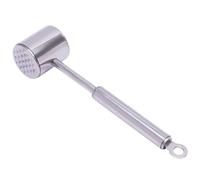 This Sturdy and Durable Meat tenderizer is Made of 304 Stainless Steel, is Reversible, Dishwasher Safe, and Suitable for tenderizing Various Types of Meat. Its Labor-Saving Design Includes a Hook.