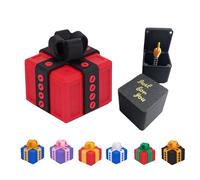 This surprise prank gift box features a hidden surprise prank within a box. The quirky middle finger model adds a mischievous touch, making it a particularly annoying