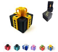 This surprise prank gift box features a hidden surprise prank within a box. The quirky middle finger model adds a mischievous touch, making it a particularly annoying