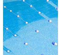 This Swimming Pool Lane Dividers - 6ft Safety Rope & Float Kit, Buoy Ball Marker Lines, Pool Divider for Enhanced Safety and Swimming Lane Management