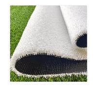 This Synthetic Grass Mat,Premium Artificial Grass Turf Mat - Realistic Synthetic Lawn with Drainage, Anti-Shedding, Rubber Backing for Yards, Golf, Parks - White, 20x59 IN