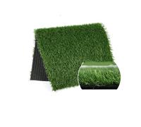 This Synthetic Grass Mat,Realistic Artificial Grass Turf - Durable Synthetic Lawn Rug with Drainage for Outdoor Gardens, Patios, Landscapes & Dog Areas (2x3m/6x9ft)
