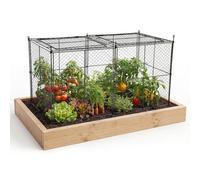 This Tall Metal Plant Protection cage Measures 46"(L) × 23"(W) × 24"(H) and Provides Generous Coverage