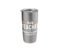 This Teacher is National Board Certified Education Educator Stainless Steel Insulated Tumbler