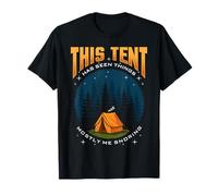 This Tent Has Seen Things Mostly Me Snoring Camper Camping T-Shirt