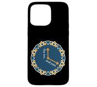 This Too Shall Pass Clock Design - Famous Quotes Case for iPhone 15 Pro Max