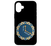 This Too Shall Pass Clock Design - Famous Quotes Case for iPhone 16 Plus