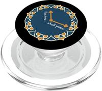 This Too Shall Pass Clock Design - Famous Quotes PopSockets PopGrip for MagSafe