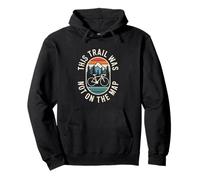 This Trail Was Not On The Map Cycling Road Cyclist Pullover Hoodie