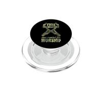 This Trombonist Was Created For Worship Christian Trombone PopSockets PopGrip for MagSafe