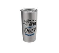 This Uncle is The Man The Myth The Legend 100% Authentic One Stainless Steel Insulated Tumbler