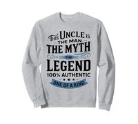 This Uncle Is The Man The Myth The Legend 100% Authentic One Sweatshirt