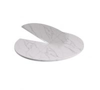 This versatile foldable round dining table is designed to elevate your dining experience with its unique features. The multi-layer solid wood tabletop ensures exceptional stability while bei