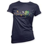 This Way Up The Fairies Made Me Do It Womans T-Shirt [Navy XXL]