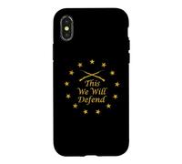 This We Will Defend 76 Case for iPhone X/XS