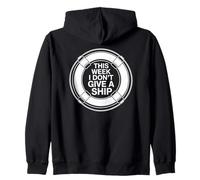 This Week I Don't Give A Ship - Funny Vacation Zip Hoodie