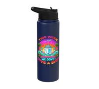 This Week We Don't Give A Ship Family Vacation Trip Cruising Stainless Steel Insulated Water Bottle