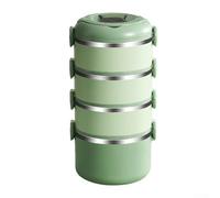 This Well Designed Four Layered Lunchbox Provides Ample Room While Keeping Your Meals Safe from Spills