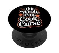 This Witch Can Cook and Curse Halloween PopSockets Adhesive PopGrip