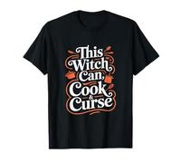This Witch Can Cook and Curse Halloween T-Shirt