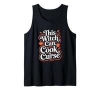 This Witch Can Cook and Curse Halloween Tank Top