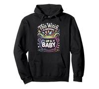 This Witch Is Brewing Up a Baby Funny Pregnancy Gift Pullover Hoodie