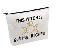 This Witch is Getting Hitched Storage Bag Wedding Shower Gift Bride to Be Bachelorette Party Gift (Getting Hitched B)