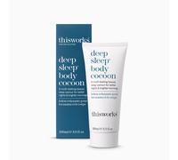 This Works Deep Sleep Body Cocoon, 100 ml - Body Lotion with Soothing Shea Butter to Support Dry Skin - Nourishing Body Moisturiser Infused with