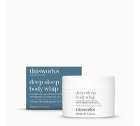 This Works Deep Sleep Body Whip, 200 ml - All Over Body Butter Infused with Deep Sleep Functional Fragrance and Magnesium - Soothing Body Moisturiser