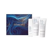 This Works Dream to Sleep Kit - Deep Sleep Pillow Spray 75ml, Shower Gel 100ml & Body Cocoon 100ml - Science-Backed Bedtime Ritual with Lavender, Chamomile & Vetivert